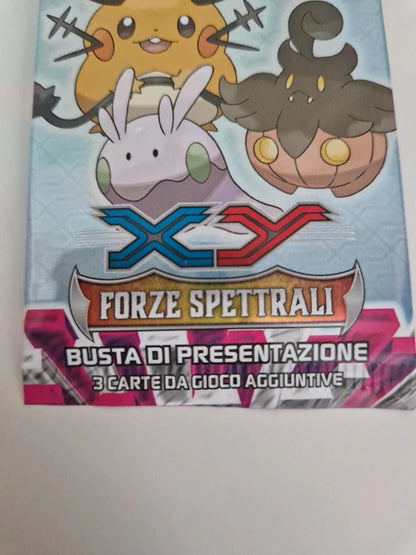 Bustine Pokémon XY da 3 carte – Sigillate in italiano