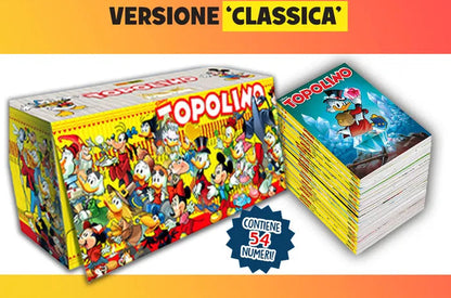 Raccoglitore di Fumetti TOPOLINO (Vuoto) - Scegli il tuo