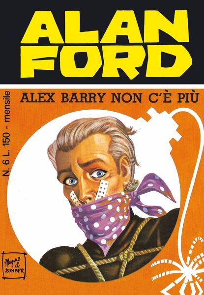Fumetto Alan Ford Anastatica