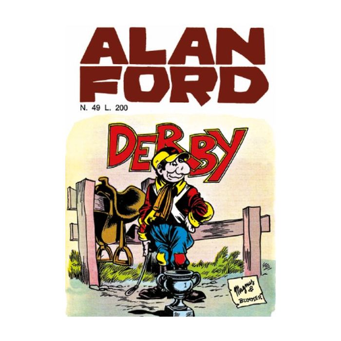 Fumetto Alan Ford Anastatica