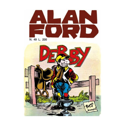 Fumetto Alan Ford Anastatica