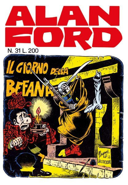 Fumetto Alan Ford Anastatica