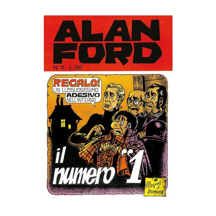 Fumetto Alan Ford Anastatica