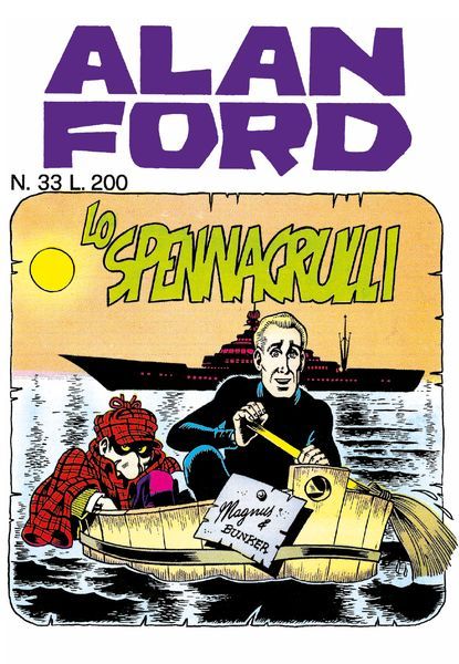 Fumetto Alan Ford Anastatica