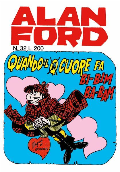 Fumetto Alan Ford Anastatica