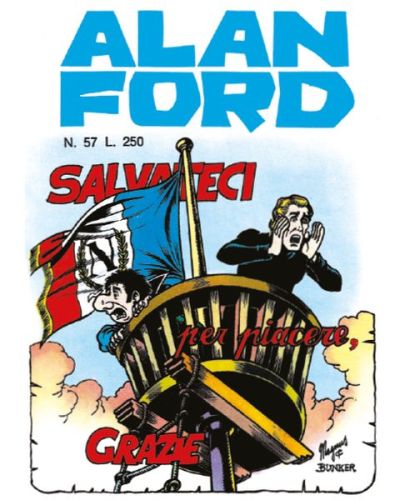 Fumetto Alan Ford Anastatica