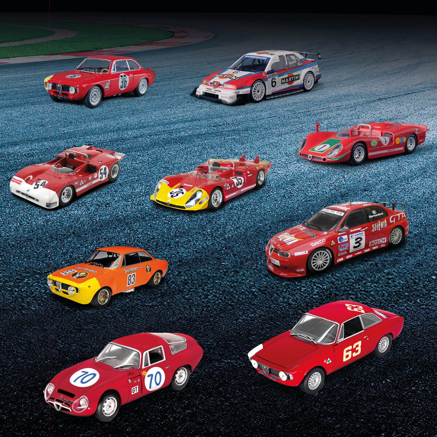Alfa Romeo Sport Collection car in 1:43 scale 
