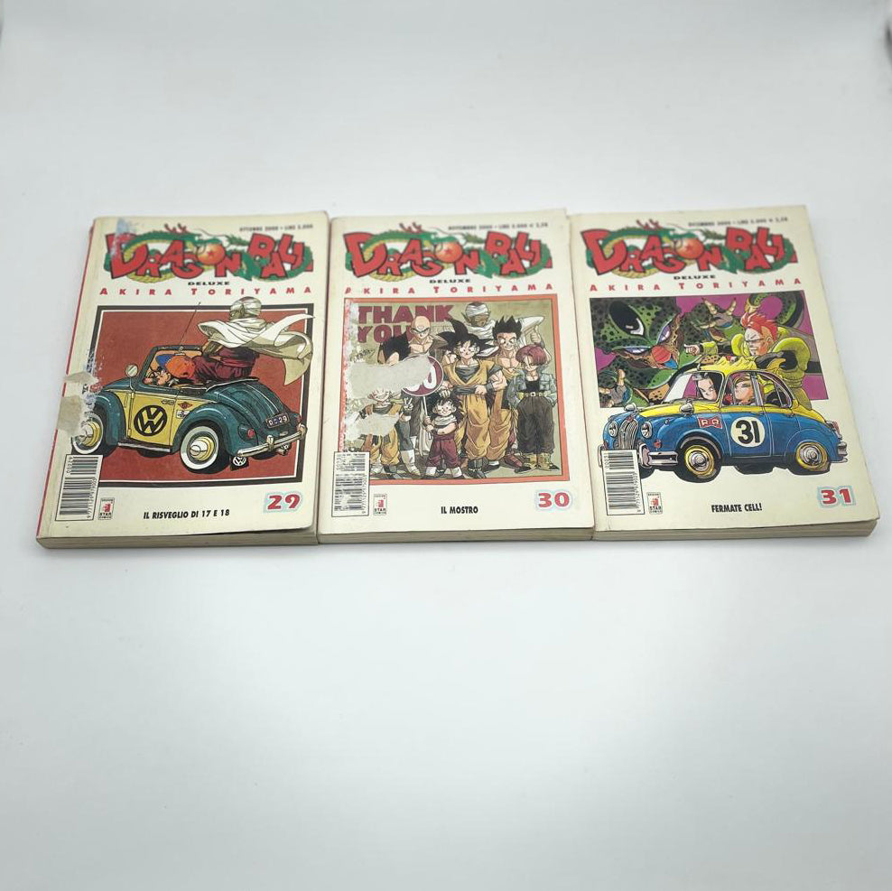 Lot de 3 comics Dragon Ball d'occasion n° 29-31 (2000)