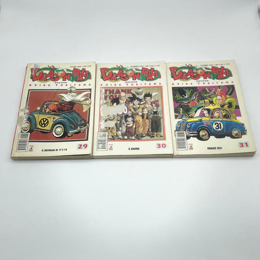 Lot de 3 comics Dragon Ball d'occasion n° 29-31 (2000)