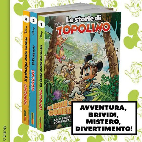 Collana Le Storie di Topolino - Scegli il Tuo Volume Disney - Volumi da Collezione
