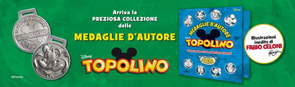 collezione Medaglie d'Autore topolino - inedite di Fabio celoni