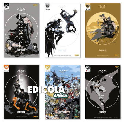 Collection complète 6/6 - Batman Fortnite - Variante Premium - Zero Point