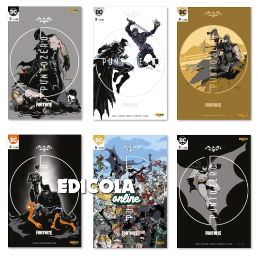 Collezione completa 6/6 - BATMAN FORTNITE - PREMIUM VARIANT - Punto Zero
