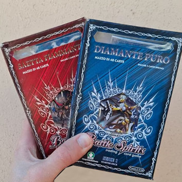 Deck Sigillato di Battle Spirits TCG - Serie 1 (Daimanete Puro e/o Saetta Fiammante)