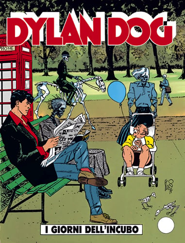 Comics von 51 bis 100 der ersten 1. Originalausgabe von Dylan Dog Lot runden Ihre Sammlung ab