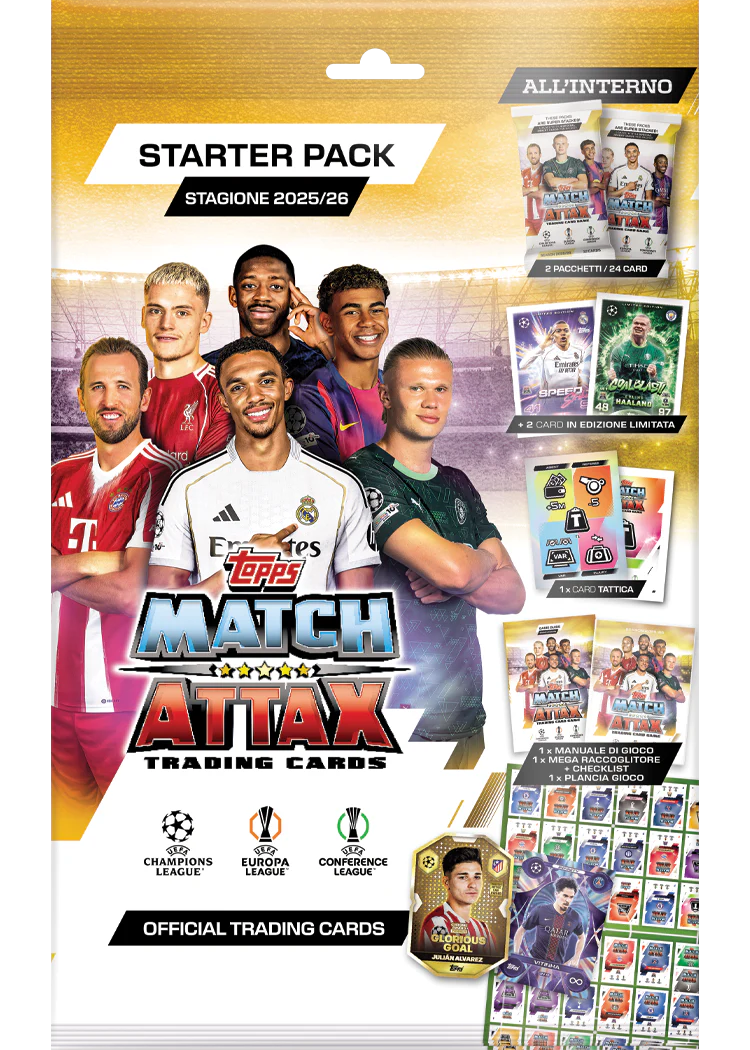 Mega Multipack Topps - Match Attax 24/25 - Cartes à collectionner