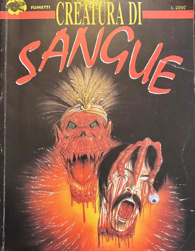 Kolekcija stripova BLACK JACK na talijanskom jeziku Horror Splatter vrlo rijetko - Renzo Barbieri Editore 1990.