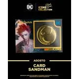 DC Icons Black Gold - Card 3D Metallica Esclusiva