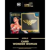 DC Icons Black Gold - Card 3D Metallica Esclusiva