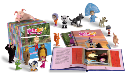Collezione Action Figure 3D MASHA e ORSO (RBA 2025)