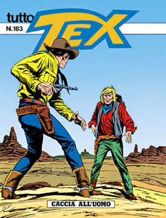 fumetto TUTTO TEX n. 183 - Caccia all'uomo