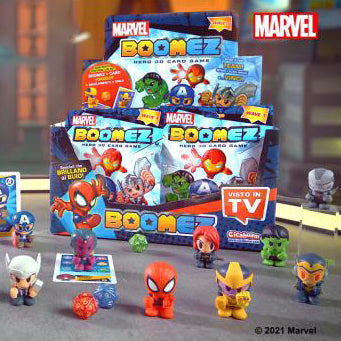 Busta a Sorpresa di BOOMEZ Marvel Wave 1 - Bustina Hero 3D Card Game