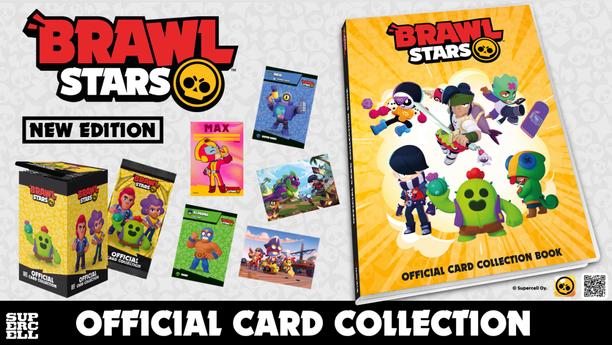 BRAWL STARS Kartenalbum und/oder Set mit versiegelten Paketen – Serie 2 (2024)