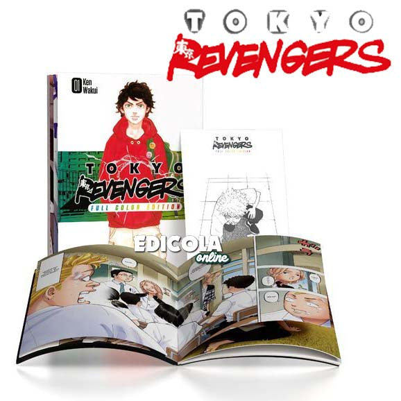 Manga Tokyo Revengers - Ken Wakui's comic masterpiece in a color edition 