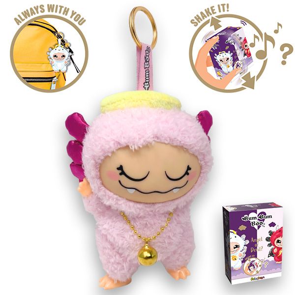 Peluche BUM BUM BOO Angel o Devil per borsetta zaino chiavi