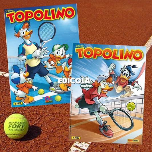 MICKEY MOUSE Comic-Heft Nr. 3572 Sammelcover, gewidmet Jannik Sinner