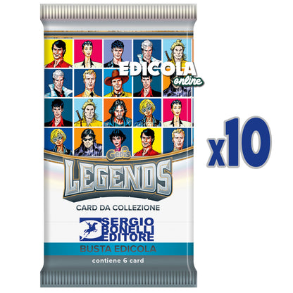 Bustina di CARD LEGENDS 2024 dei personaggi di Sergio Bonelli Editore