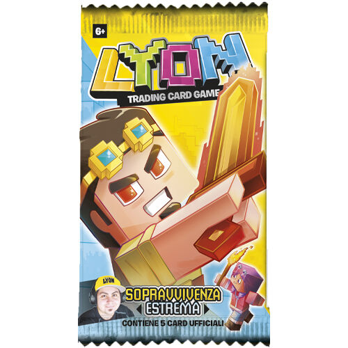 LYON Collectible Trading Card Game TCG - Extreme Survival WGF 5-Card Booster Pack