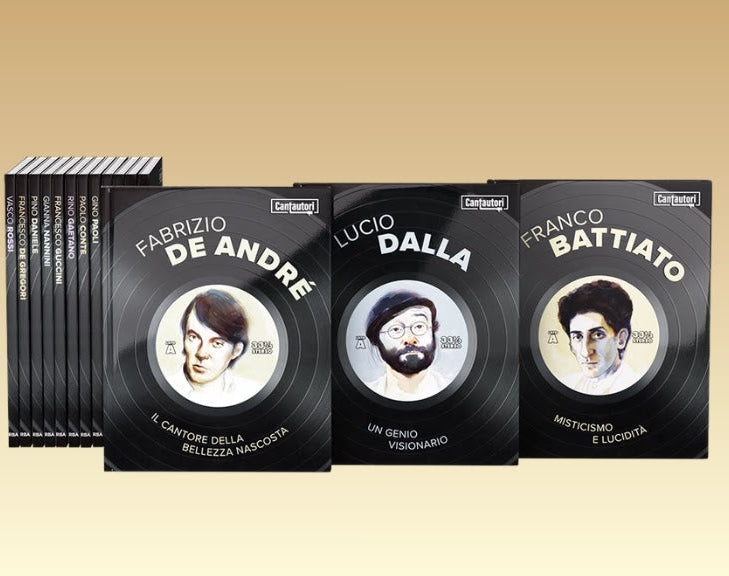 Collezione Cantautori i grandi della musica Italiana (RBA)