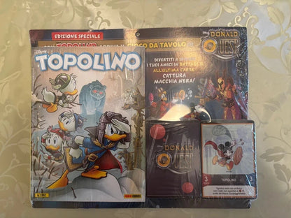 Topolino n. 3351 e 3352 con gioco da tavolo di Donald Quest Board Game - Blisterati