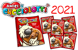 Album Completo di figurine AMICI CUCCIOLOTTI
