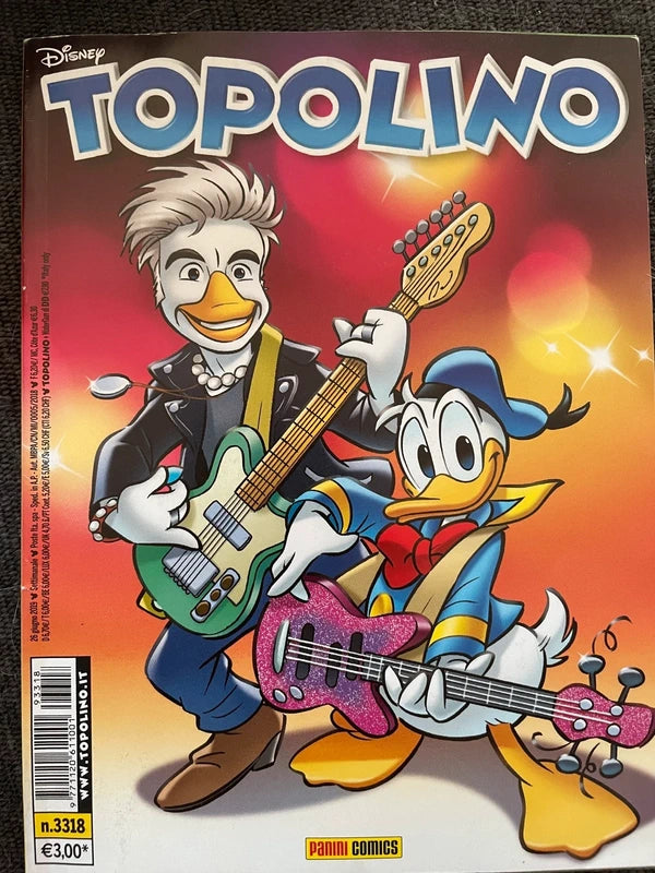 Fumetto Topolino n. 3318 – Speciale Luciano Ligabue Liga Duck – Giugno 2019 – Disney