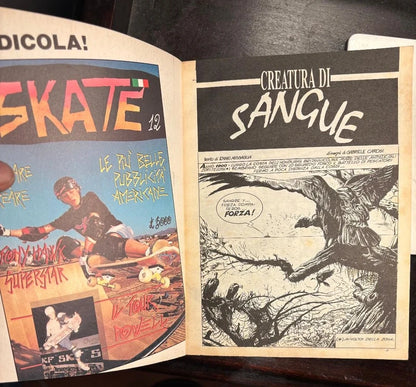 Taschen-Comic SPHERO Nr. 2 SKELETONS in italienischem Horror Rare 1990 Noir