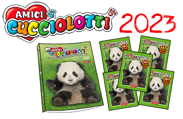 Album Completo di figurine AMICI CUCCIOLOTTI