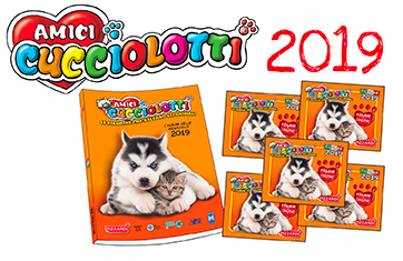 Album Completo di figurine AMICI CUCCIOLOTTI