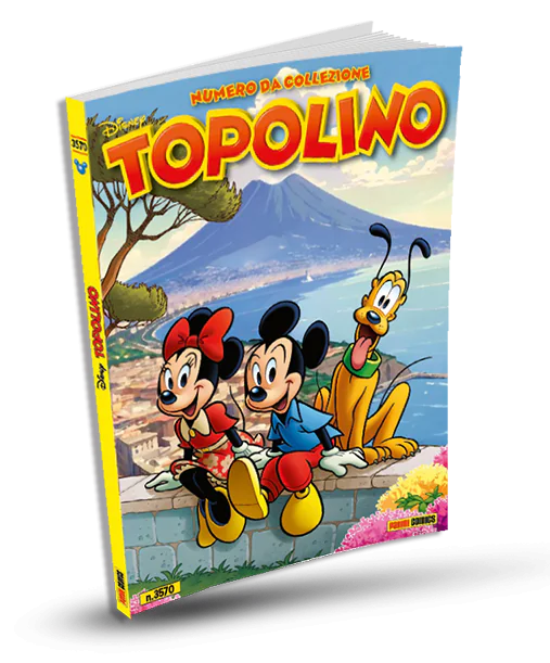 MICKEY MOUSE Comic-Heft Nr. 3570 aus der Variant Comicon Naples 2024-Kollektion