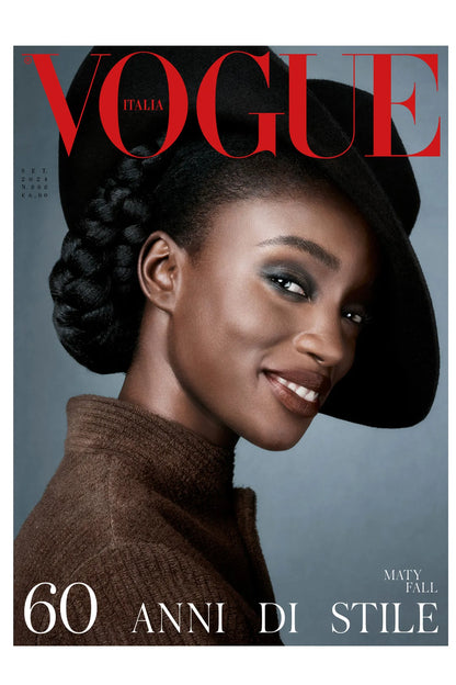 Lot de 6 couvertures par VOGUE ITALIA - 6 couvertures de collection pour le 60ème anniversaire