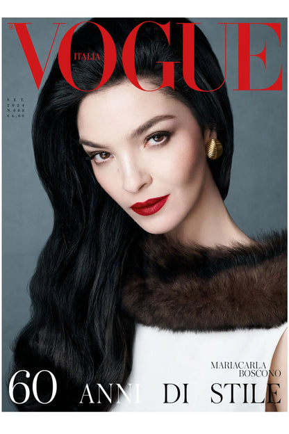 Lot de 6 couvertures par VOGUE ITALIA - 6 couvertures de collection pour le 60ème anniversaire
