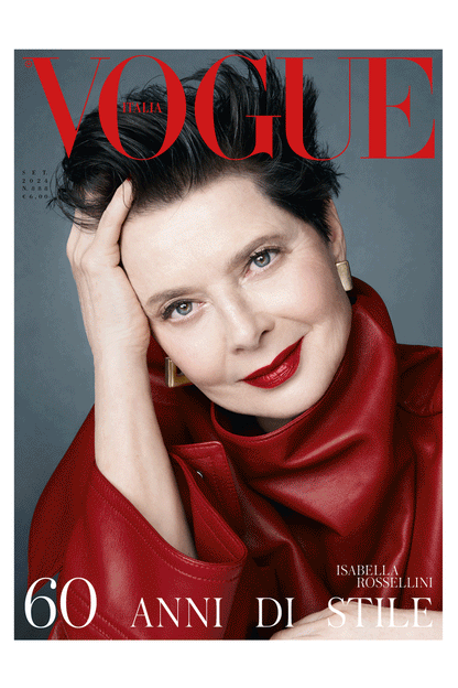 Lot de 6 couvertures par VOGUE ITALIA - 6 couvertures de collection pour le 60ème anniversaire