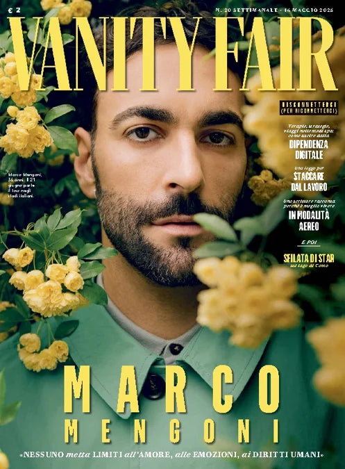 Vanity Fair Magazine Marco Mengoni