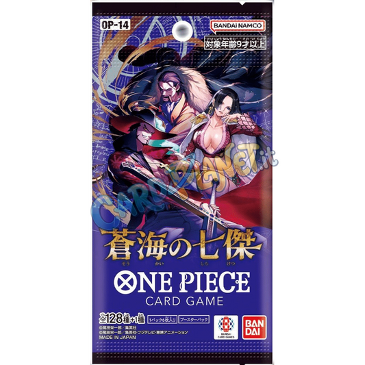 Bustina One Piece Card Game: The Azure Sea’s Seven Booster Pack OP14 (Giapponese)