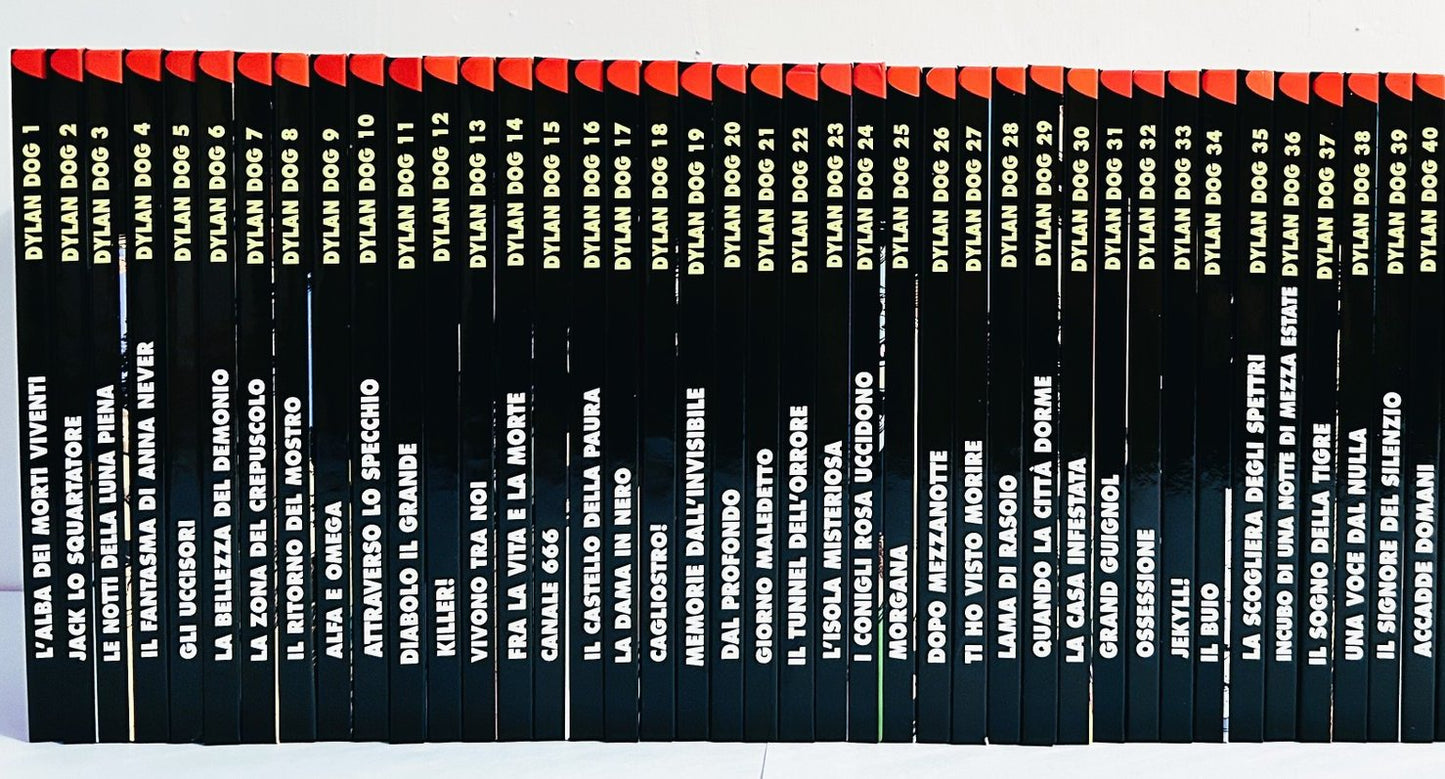 Lotto di Fumetti DYLAN DOG Collezione BOOK - Cartonata sequenza Completa