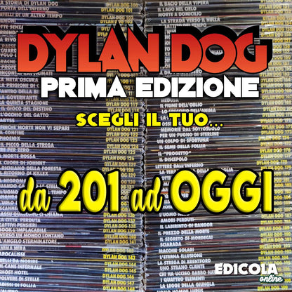 Lot original de 201 BD de Dylan Dog, première édition. Complétez votre collection !