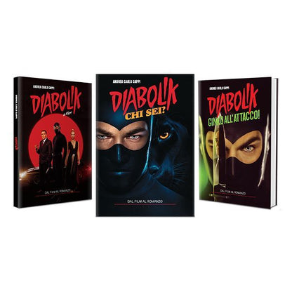 Coffret 3 romans Diabolik - Trilogie - La Gazzetta dello Sport 
