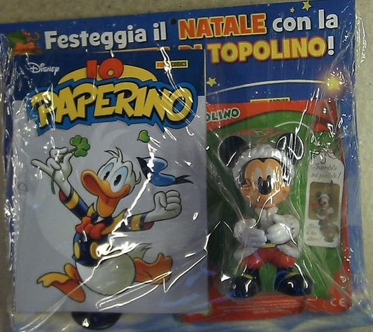 Disney Mix n.31 (Blisterato) - io Paperino + Statuetta Topolino Natale