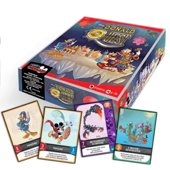 Topolino n. 3351 e 3352 con gioco da tavolo di Donald Quest Board Game - Blisterati